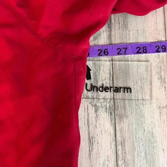 Gallery Petites Red Wool Blend Removeable Liner Trench Coat Sz L Classic Winter - Picture 11 of 12